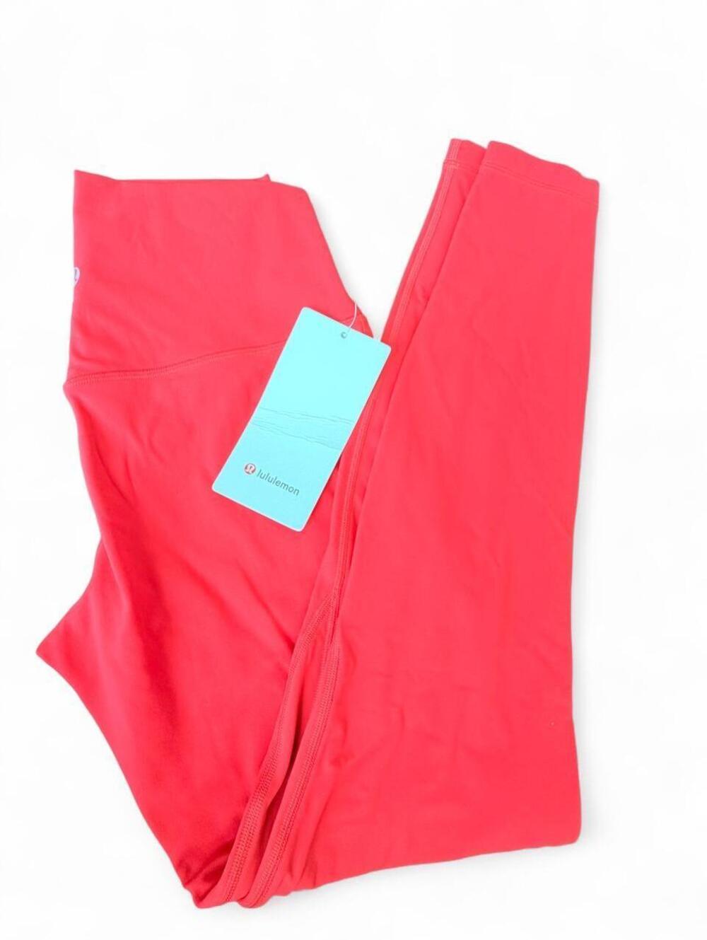 Lululemon Align 28" coral leggings